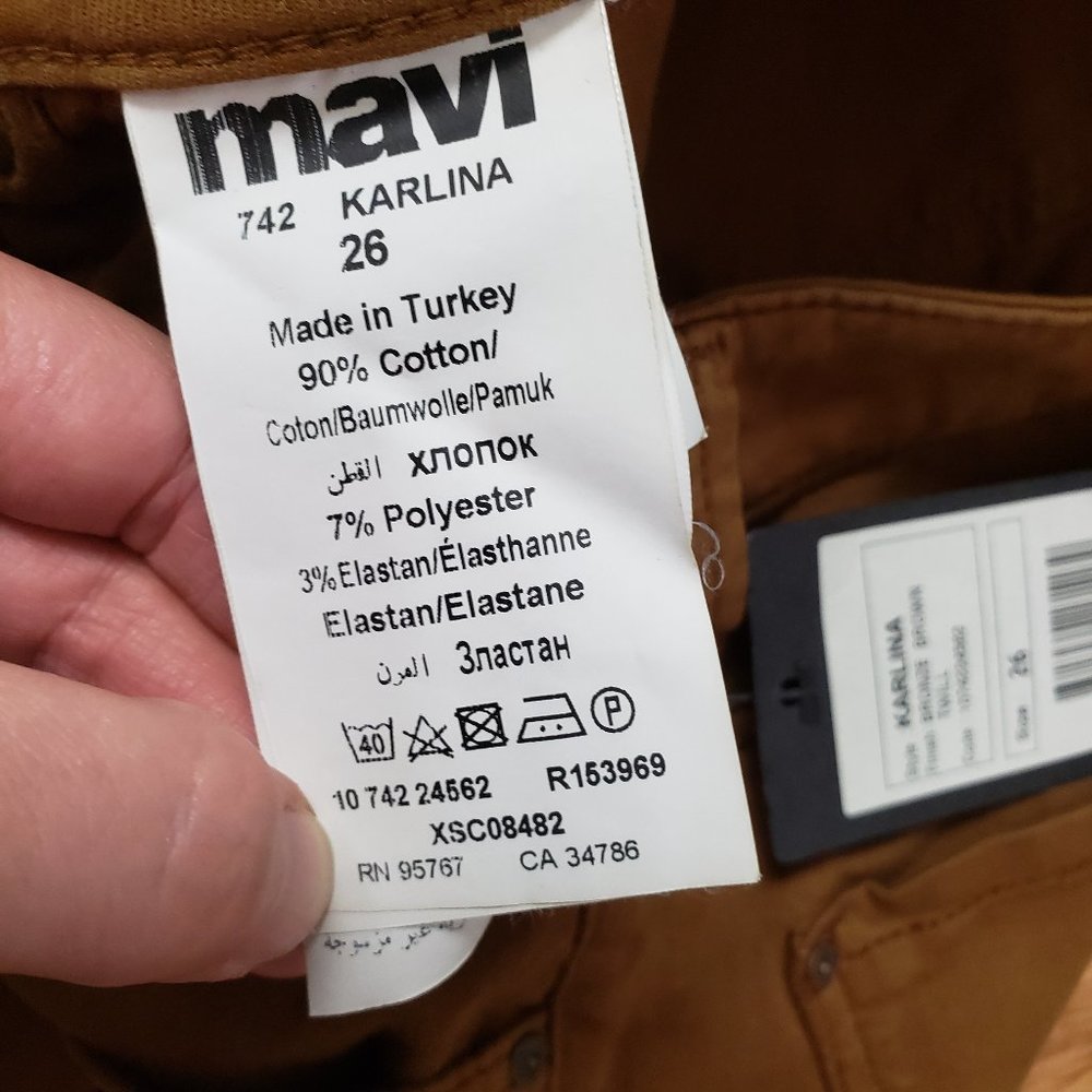 NEW Mavi Jeans Karlina Super Skinny Cargo Pants - Picture 7 of 11